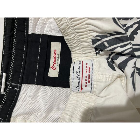 David Cremieux beach wear shorts vacation tropical resort wear white palms men L - Picture 6 of 7